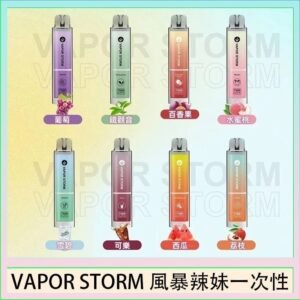 VAPOR STORM風暴辣妹一次性主機充電7500口（5%）