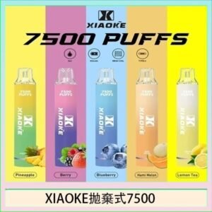 梟客XIAOKE一次性電子菸拋棄式7500口